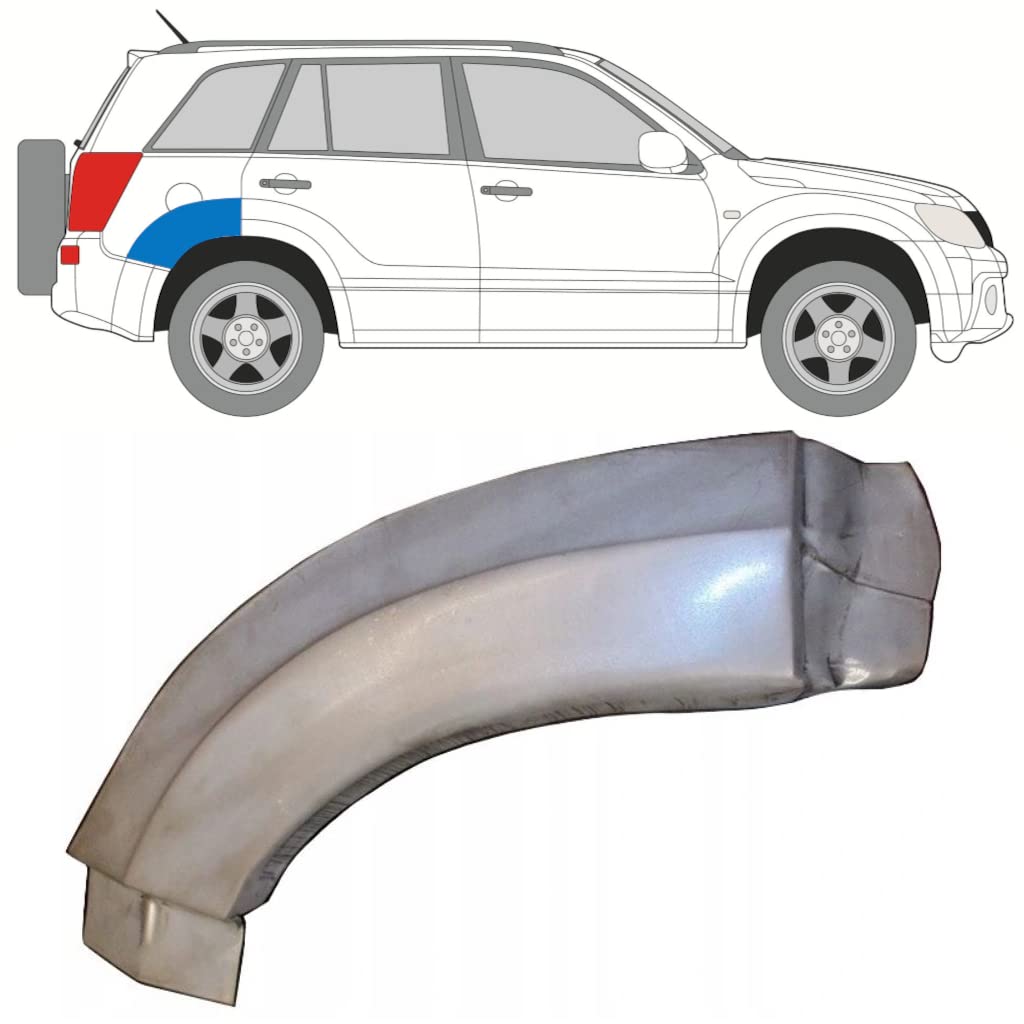 Für Suzuki Grand Vitara 2005-2012 Hinten KotflÜgel Reparaturblech Hinten Teil/Rechts Für Suzuki Grand Vitara 2005-2012 Hinten KotflÜgel Reparaturblech Hinten Teil/Rechts von Generic