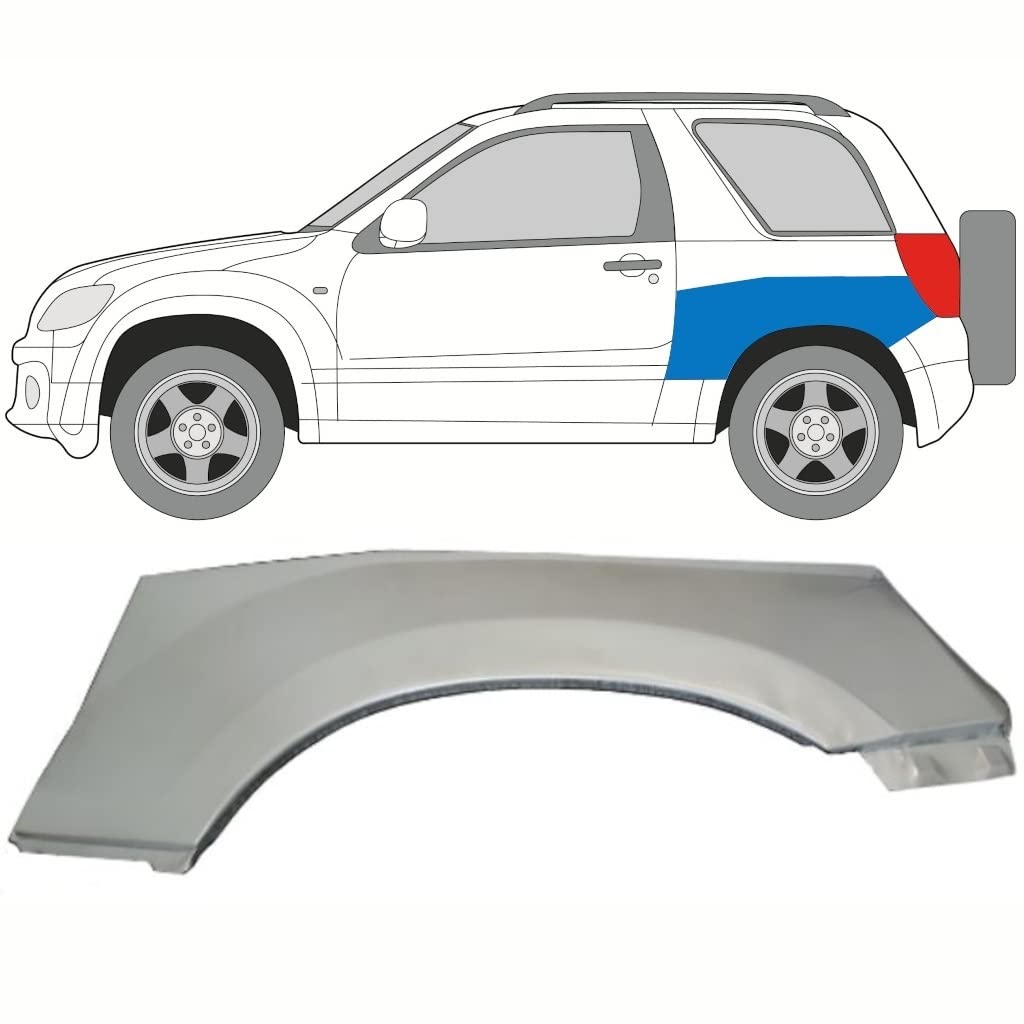 Für Suzuki Grand Vitara 2005-2012 Radlauf Reparaturblech/Links Für Suzuki Grand Vitara 2005-2012 Radlauf Reparaturblech/Links von Generic
