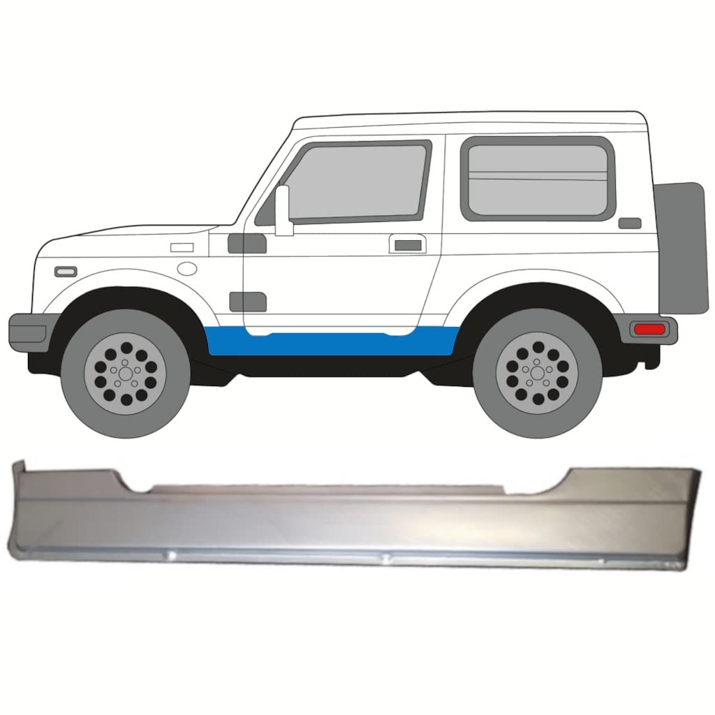 Für Suzuki Samurai 1981-1998 Voll Schweller Reparaturblech / Links von Generic