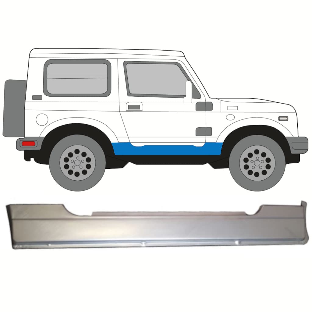 Für Suzuki Samurai 1981-1998 Voll Schweller Reparaturblech / Rechts von Generic