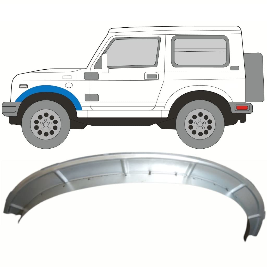 Für Suzuki Samurai 1981- Vorne KotflÜgel Radlauf Befestigung Reparaturblech / Links von Generic