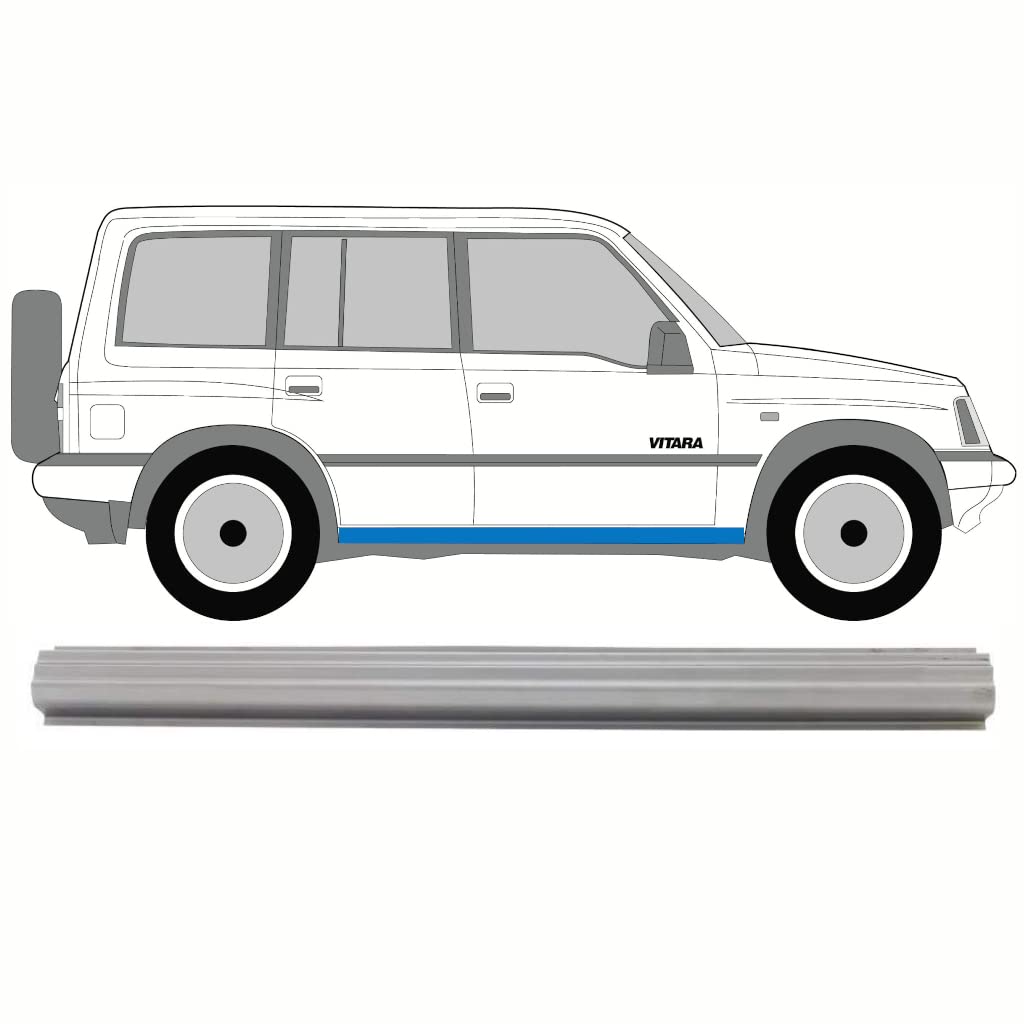 Für Suzuki Vitara 1996-2003 Schweller Reparaturblech/Rechts=links Für Suzuki Vitara 1996-2003 Schweller Reparaturblech/Rechts=links von Generic