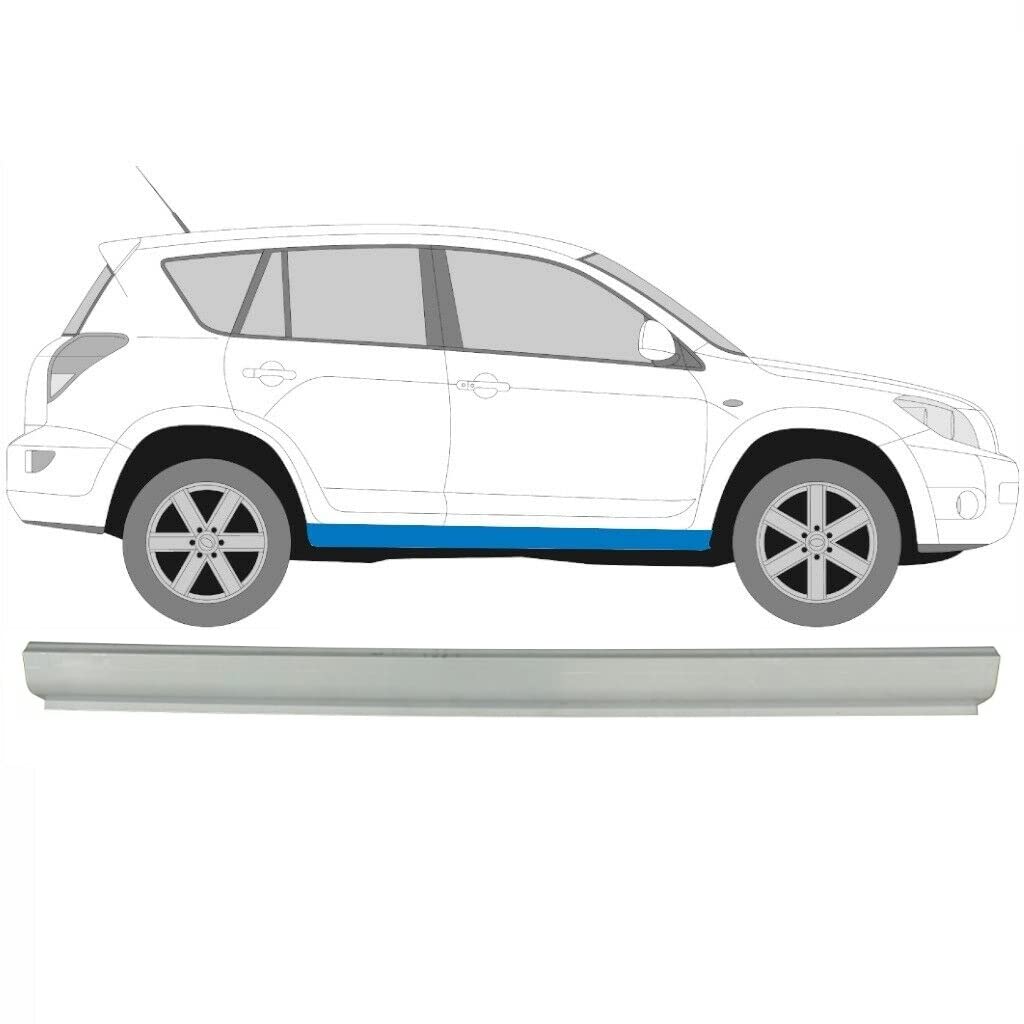 Für Toyota Rav4 2006-2015 Schweller Reparaturblech/Rechts = Links Für Toyota Rav4 2006-2015 Schweller Reparaturblech/Rechts = Links von Generic