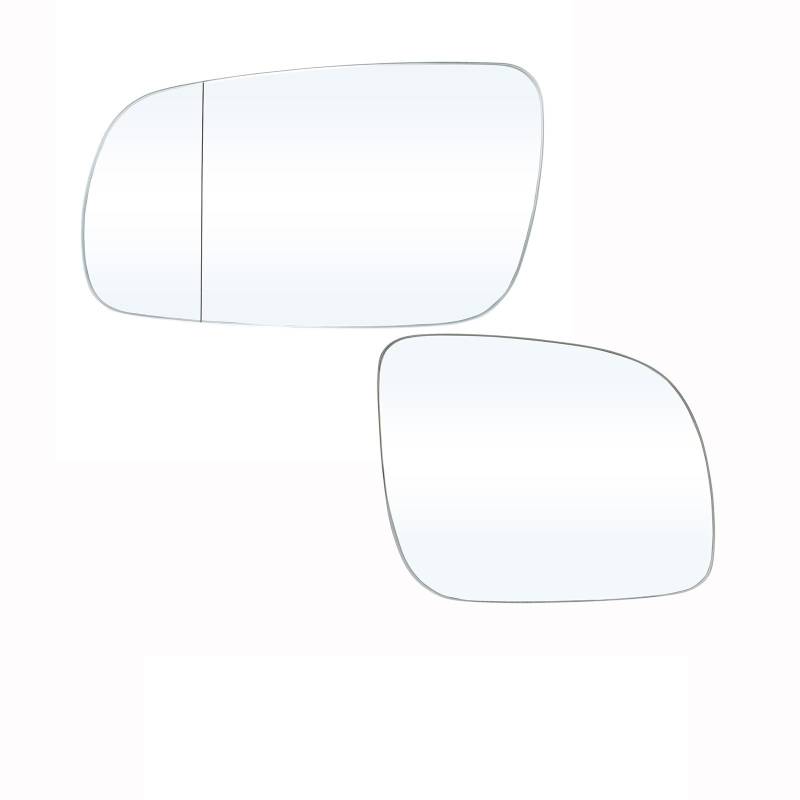Für VW Für GOLF MK4 1996-2004 Für BORA Für JETTA Linker rechter Seitenspiegel Weißes Glas Rückansicht Rückansicht Außen Außenspiegel Konvex von Generic