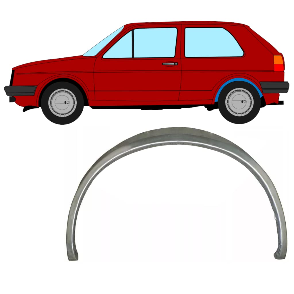 Für Vw Golf 2 1982- Hinten Innen Wheel Arch Reparaturblech/Links Für Vw Golf 2 1982- Hinten Innen Wheel Arch Reparaturblech/Links von Generic