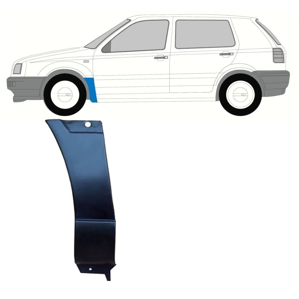 Für Vw Golf 3 1991-1998 Vorne KotflÜgel Reparaturblech / Links Für Vw Golf 3 1991-1998 Vorne KotflÜgel Reparaturblech / Links von IPARLUX