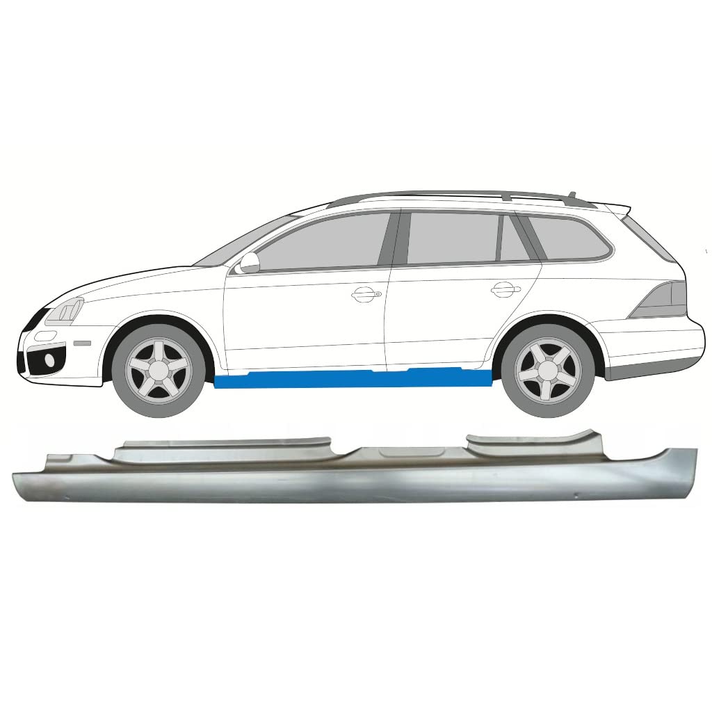Für Vw Golf 5 Variant Vw Jetta 2005-2010 Schweller Reparaturblech/Links Für Vw Golf 5 Variant Vw Jetta 2005-2010 Schweller Reparaturblech/Links von Generic