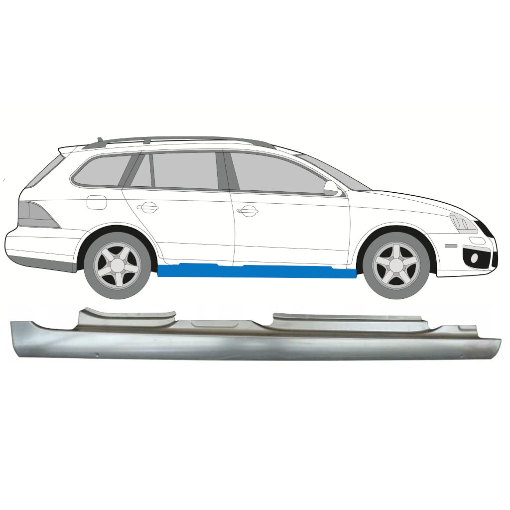 Für Vw Golf 5 Variant Vw Jetta 2005-2010 Schweller Reparaturblech/Rechts Für Vw Golf 5 Variant Vw Jetta 2005-2010 Schweller Reparaturblech/Rechts von Generic