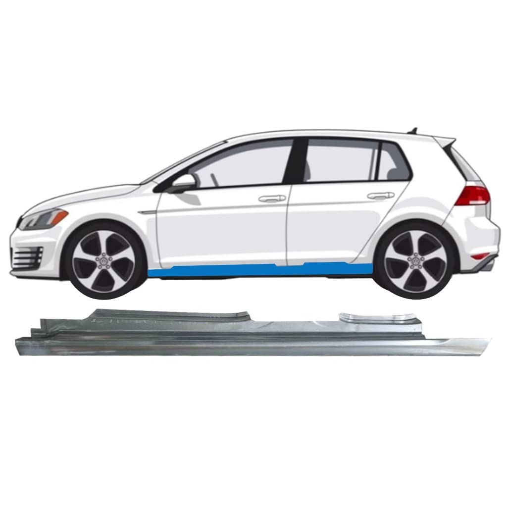 Für Vw Golf 7 2012-5 Tür Schweller Reparaturblech/Links Für Vw Golf 7 2012-5 Tür Schweller Reparaturblech/Links von Generic