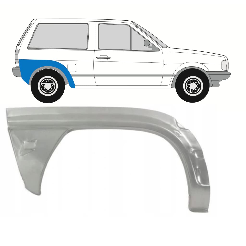 Für Vw Polo 1981-1984 Radlauf Reparaturblech/Rechts Für Vw Polo 1981-1984 Radlauf Reparaturblech/Rechts von Generic
