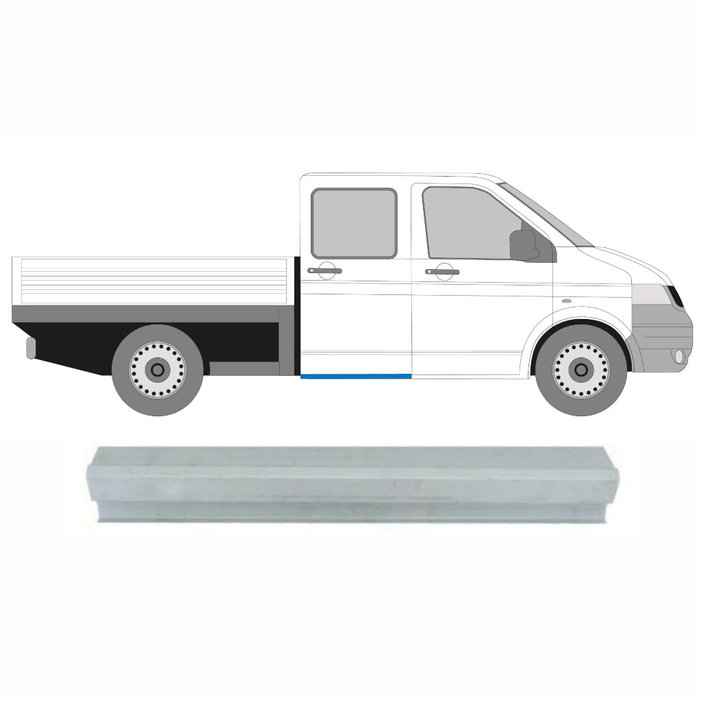Für Vw T5 2003-2015 Hinten Schweller Reparaturblech/Rechts = Links Für Vw T5 2003-2015 Hinten Schweller Reparaturblech/Rechts = Links von Generic
