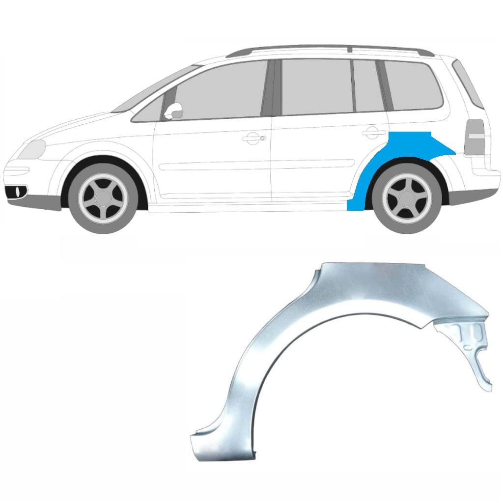 Für Vw Touran 2003-2010 Radlauf Reparaturblech/Links Für Vw Touran 2003-2010 Radlauf Reparaturblech/Links von Generic