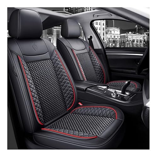 Full Set Auto Sitzbezüge für BM𝘞 1 Sports Hatch Hatchback(2012-),Ganzjahres-Sitzbezug, atmungsaktiv, Sitzschutz, wasserdicht, verschleißfest, Kunstleder, 5 Sitze von Generic