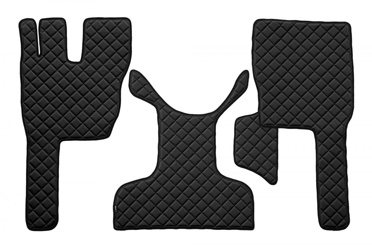 Fußmatten aus Eco-Leder kompatibel mit Volvo FM 2013+ Automatik LKW schwarz Fußmatten aus Eco-Leder kompatibel mit Volvo FM 2013+ Automatik LKW schwarz von Generic