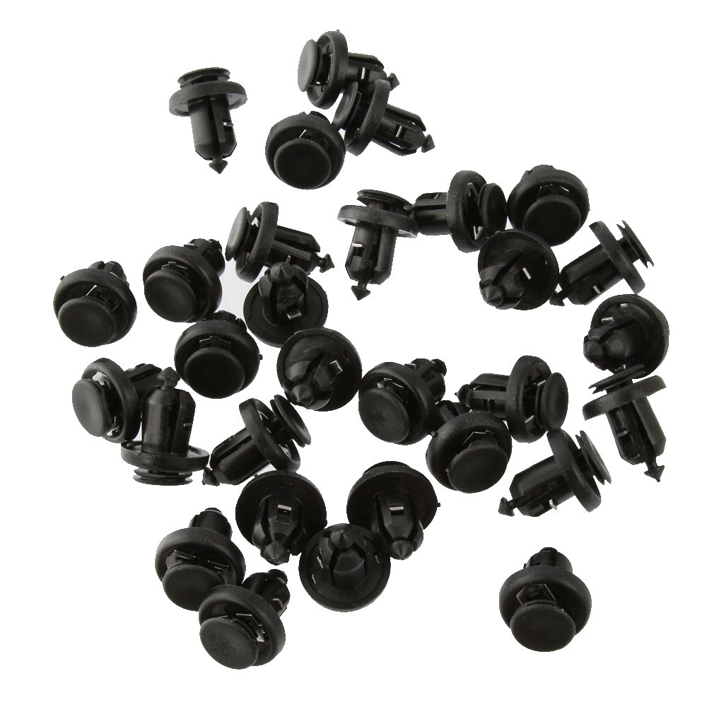 30x Push-Typ Stoßstange Kotflügel Retrainer Clips 91506-S9a-003 Für Acura Honda 30x Push-Typ Stoßstange Kotflügel Retrainer Clips 91506-S9a-003 Für Acura Honda von Generic