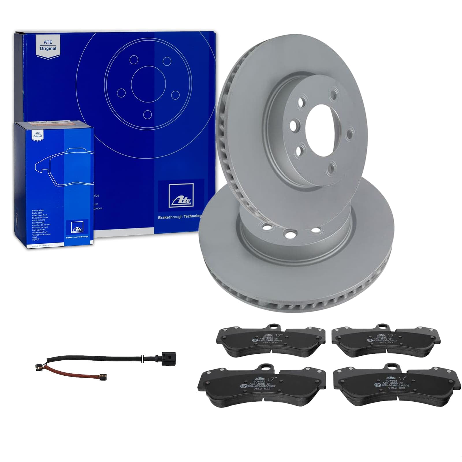 Generic ATE Bremsscheiben + Beläge vorne passend für Porsche Cayenne 9PA + Touareg 7L Generic ATE Bremsscheiben + Beläge vorne passend für Porsche Cayenne 9PA + Touareg 7L von Generic