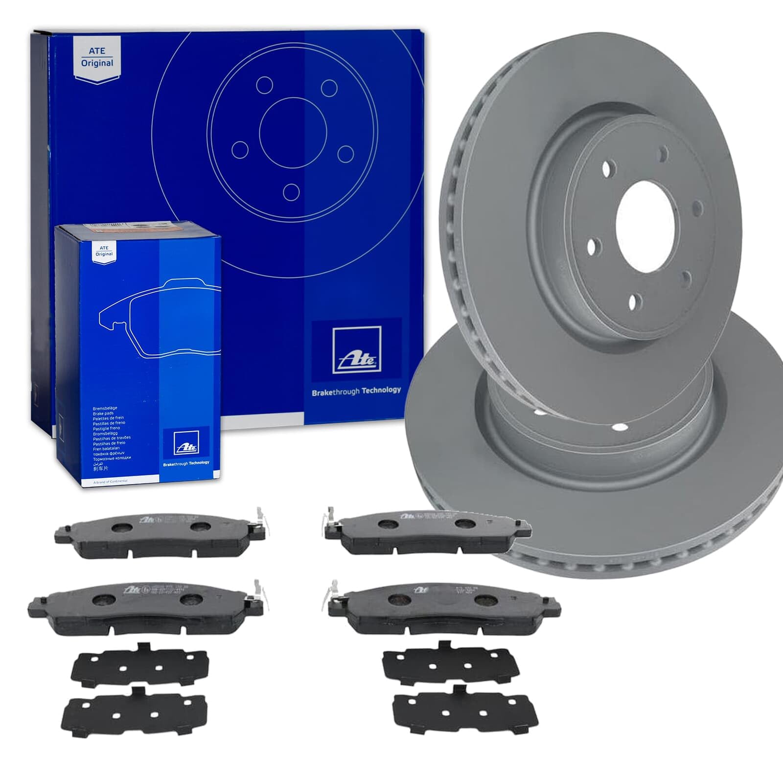 Generic ATE Bremsscheiben 296mm + Beläge vorne passend für Nissan Navara Renault Alaskan Generic ATE Bremsscheiben 296mm + Beläge vorne passend für Nissan Navara Renault Alaskan von Generic