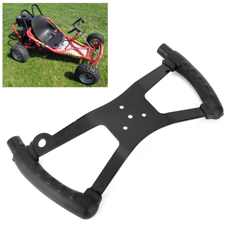 H Style Lenkrad Schwarz Racing Kart Go Cart Auto Modifikation Zubehör für Sport Kart Drift 2 von Generic
