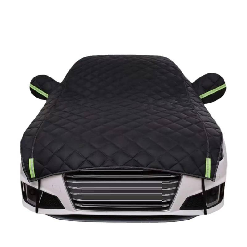 Hagelsichere Autoabdeckung Für MG MG4 EV Extended Range 2023 | wasserdichte, Staubdichte Und Kratzfeste Hagelschutzplane Für Den Außenbereich(Black) von Generic