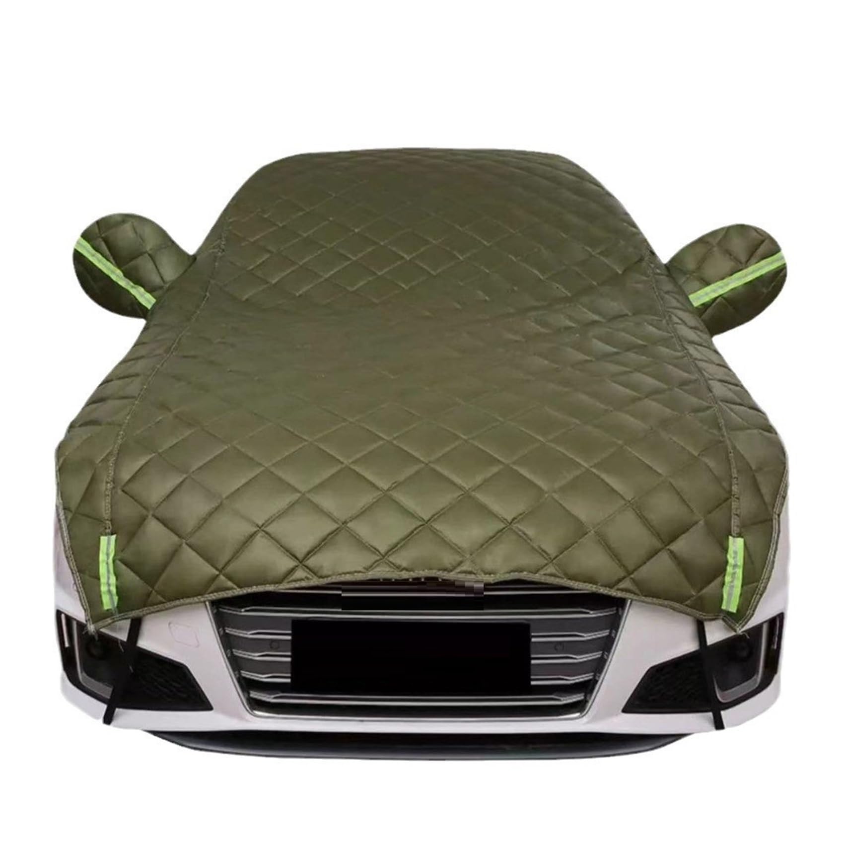 Hagelsichere Autoabdeckung Für MG MG4 EV Extended Range 2023 | wasserdichte, Staubdichte Und Kratzfeste Hagelschutzplane Für Den Außenbereich(Green) von Generic