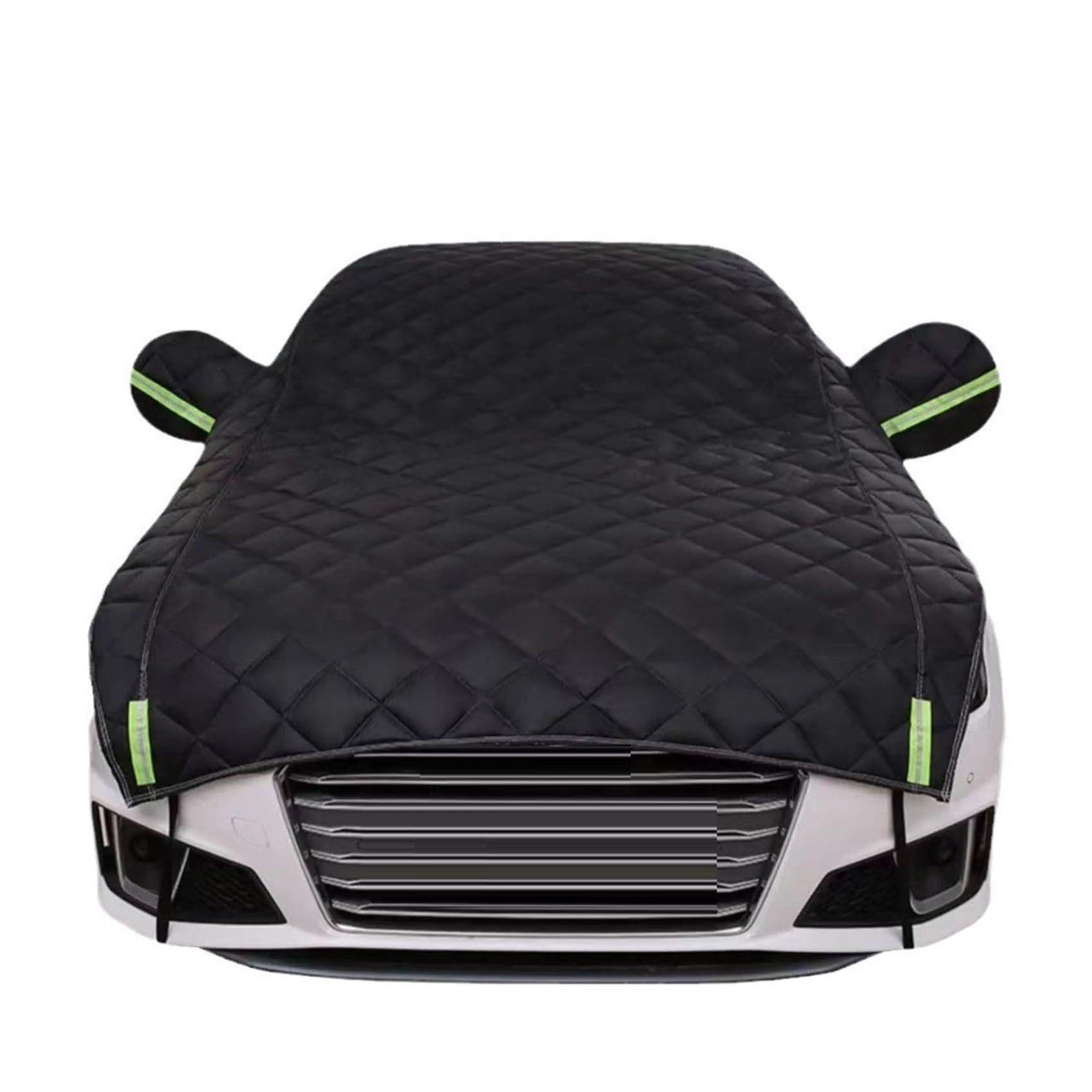 Hagelsichere Autoabdeckung Für Mini Cooper 3-Doors 2000-2022 | wasserdichte, Staubdichte Und Kratzfeste Hagelschutzplane Für Den Außenbereich(Black) von Generic