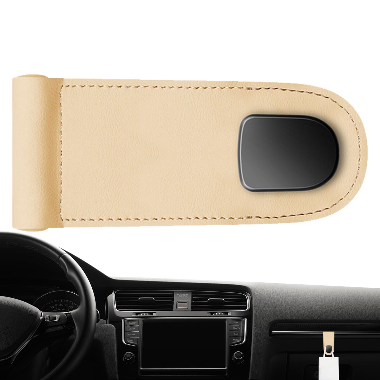 Haken für das Handschuhfach für Autos, Haken für Auto-Koffer, Aufbewahrungshaken für Handtasche, Taschenhalter, Handschuhfach Haken für das Handschuhfach für Autos, Haken für Auto-Koffer, Aufbewahrungshaken für Handtasche, Taschenhalter, Handschuhfach von Generic