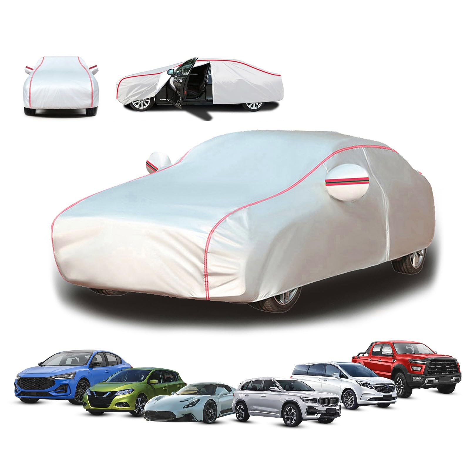 Halbgarage für Auto Für Chevrolet Trans Sport（1996-2004）, Autogarage Abdeckung Winter, Vollgarage,Autoabdeckung Indoor, Atmungsaktiv, Sonnenschutz für Winter-qx113 von Generic