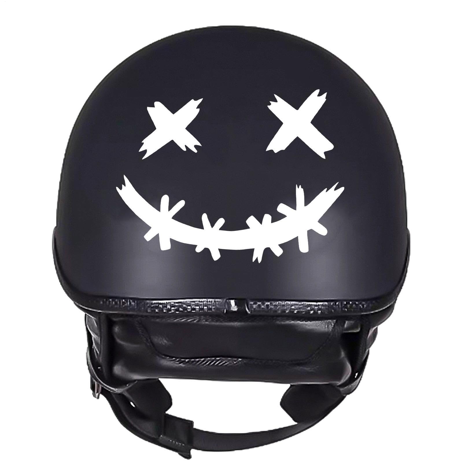 Happy Face Decals - Smile Sticker Für Car Bike Helm, Wasserdichtes Klebstoff | Lebendiges Lächeln Dekorative Gesichtsaufkleber Für Elektrofahrradmotorbike Roller -Reisen -Sicherheitsausrüstung Outdoor Happy Face Decals - Smile Sticker Für Car Bike Helm, Wasserdichtes Klebstoff | Lebendiges Lächeln Dekorative Gesichtsaufkleber Für Elektrofahrradmotorbike Roller -Reisen -Sicherheitsausrüstung Outdoor von Generic