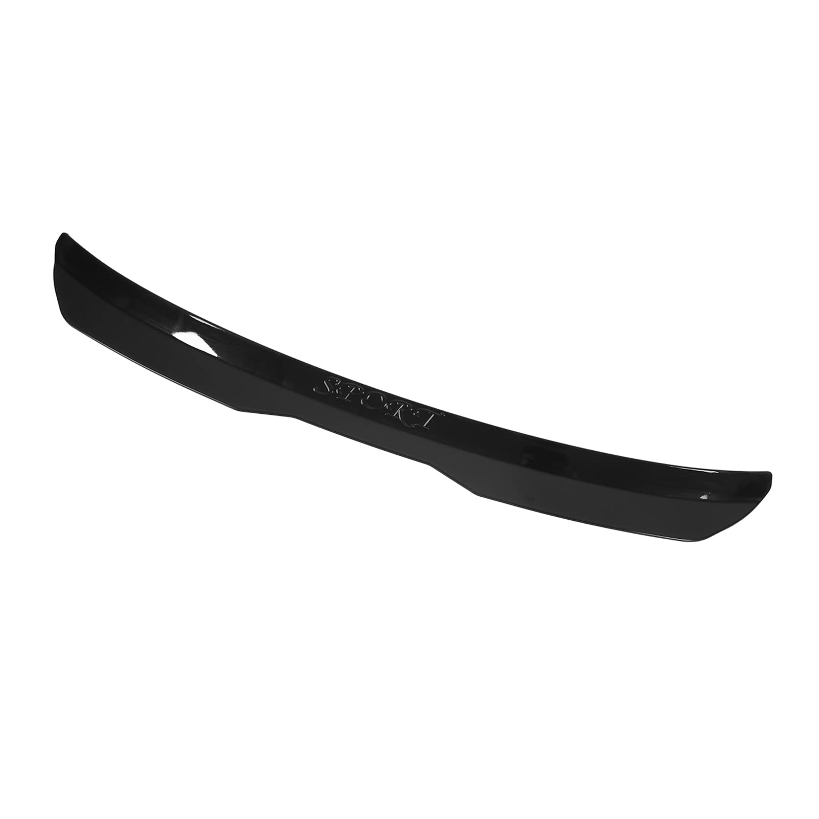 Heckdachspoilerflügel, Doppelseitiger Klebeband Heckdachspoiler Verhindern Kratzer, um den Austausch zu Ersetzen (glänzend schwarz) von Generic