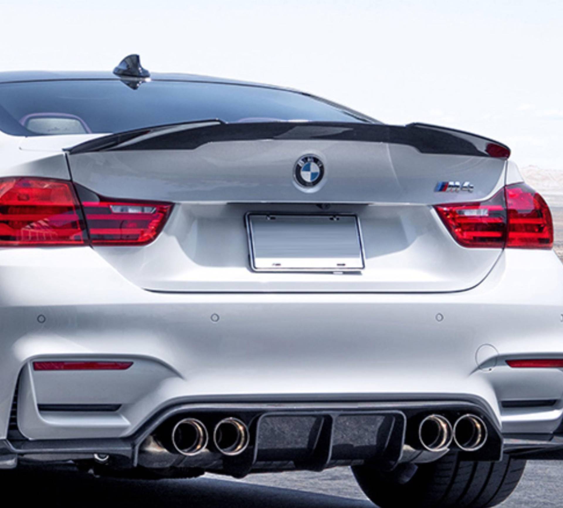 Heckspoiler aus Echtcarbon passend für BMW 4er F82 M4 Coupe von Generic