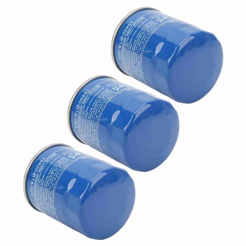 Hoch Effiziente Motoröl Filter Metall Stabile 3 Stück Filter 15400 RTA 003 Ersatz von Generic
