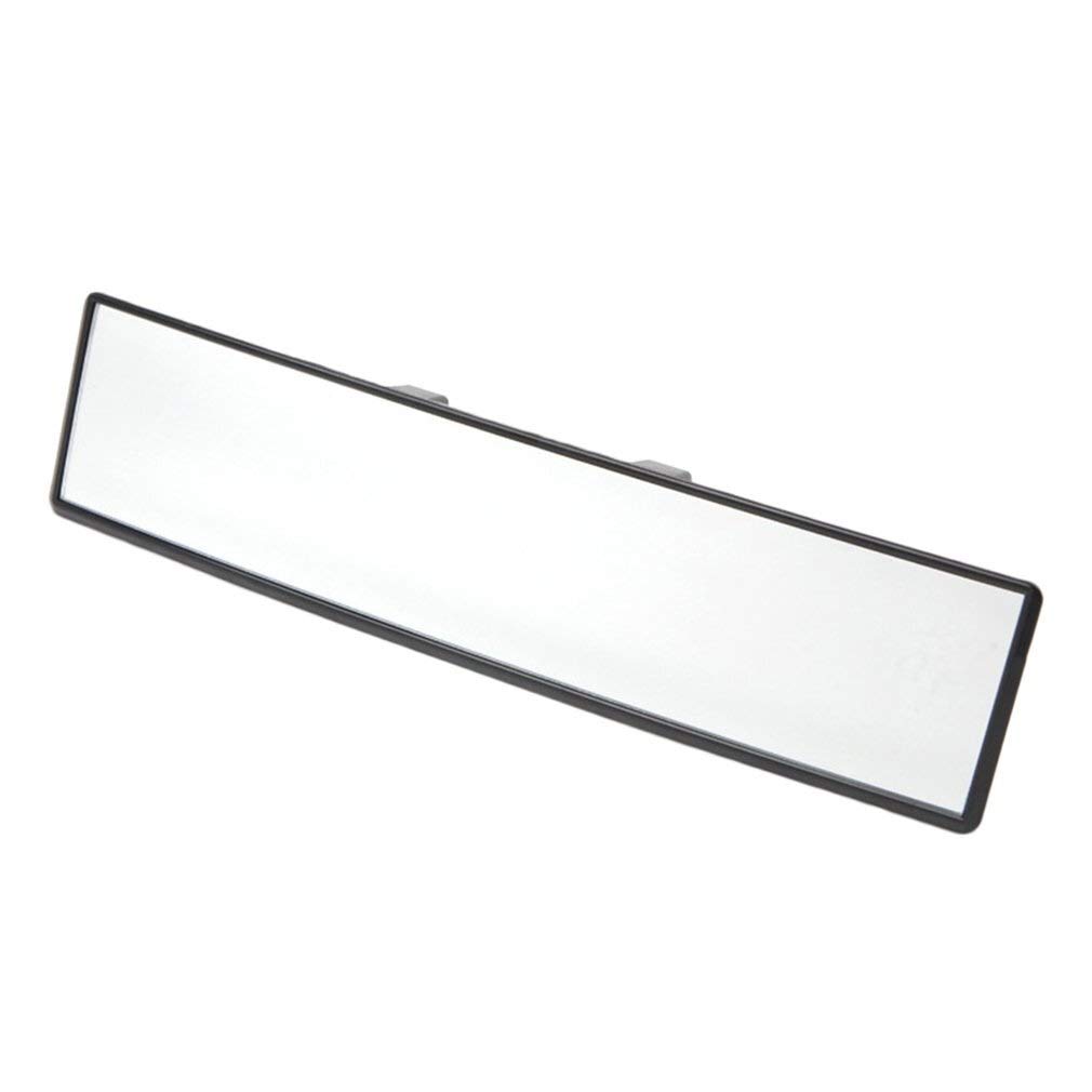 Innenrückspiegel Auto-Innenspiegel Auto-Rückspiegel 300 mm Weitwinkel-Rückspiegel Auto Wide Convex Curve Innenclip-Rückspiegel von Generic