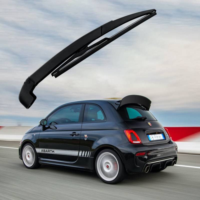 JOPHEK Heckscheibenwischer Heckwischerarm Kompatibel mit FIAT 500 2007-2018# 51787577 von JOPHEK