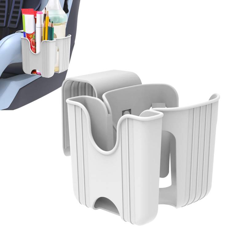Kinderauto -Sitzbecherhalter | Child Car Seat Cup Organizer Halter - Compact Design Auto Storage Tool für Stifte, Stifte, Markierungen, Snacks, Wasserbecher von Generic
