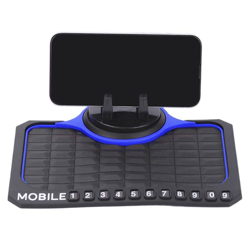 Klebepad für Auto-Armaturenbrett – Multifunktions-Armaturenbrett-Matte, 360 Grad drehbares Armaturenbrett-Pad, klebrige Aufbewahrungsmatte, rutschfestes Autozubehör für Gadgets von Generic