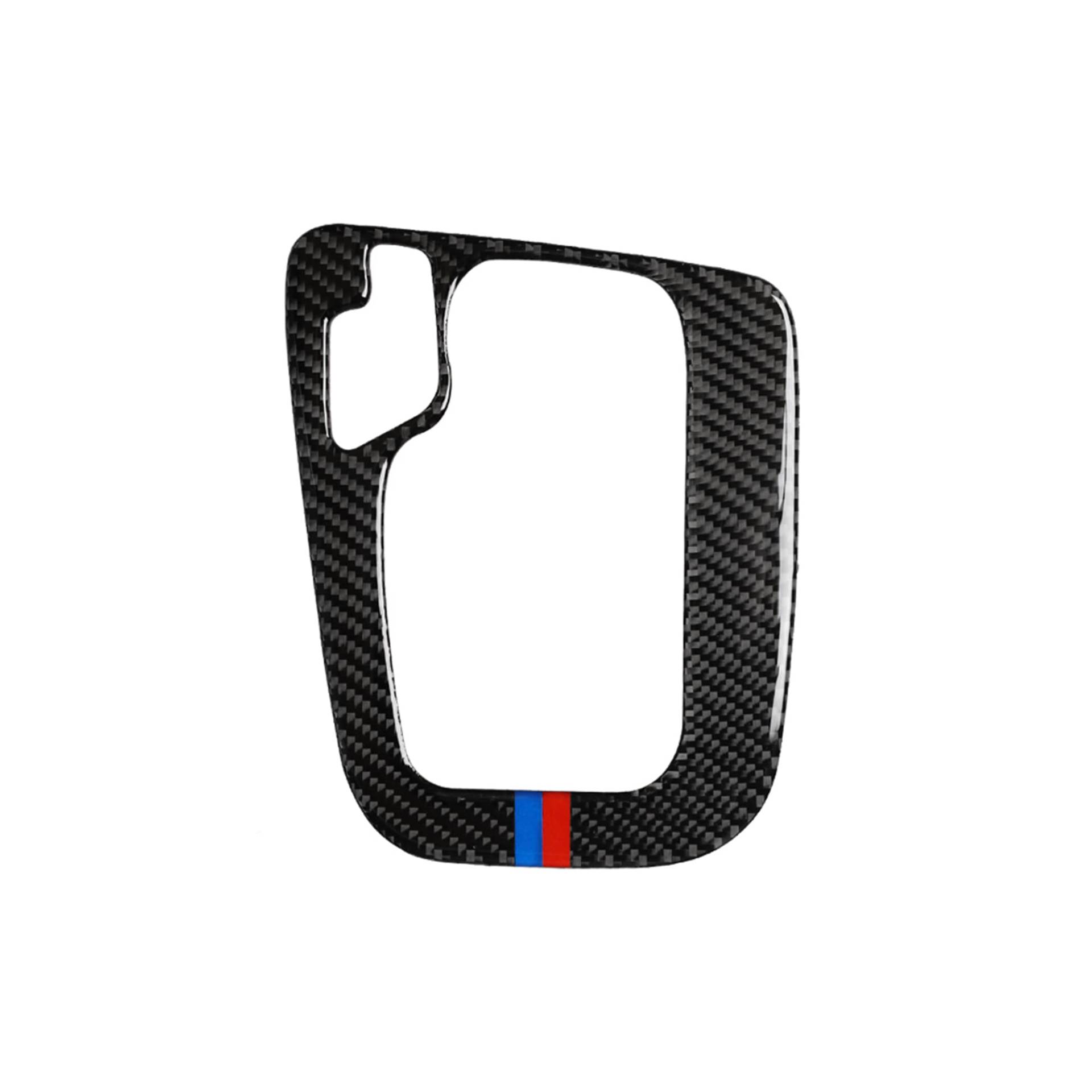 Kohlefaser-Aufkleber, Abdeckung, kompatibel mit BMW 3er-Serie E46 1998–2005 (Leiste, Schaltung, Armaturenbrettrahmen 01) von Generic