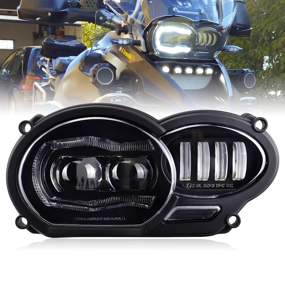 LED Scheinwerfer für BMW R1200GS R 1200 GS ADV R1200GS LC 2004-2012 LED Scheinwerfer für BMW R1200GS R 1200 GS ADV R1200GS LC 2004-2012 von Generic