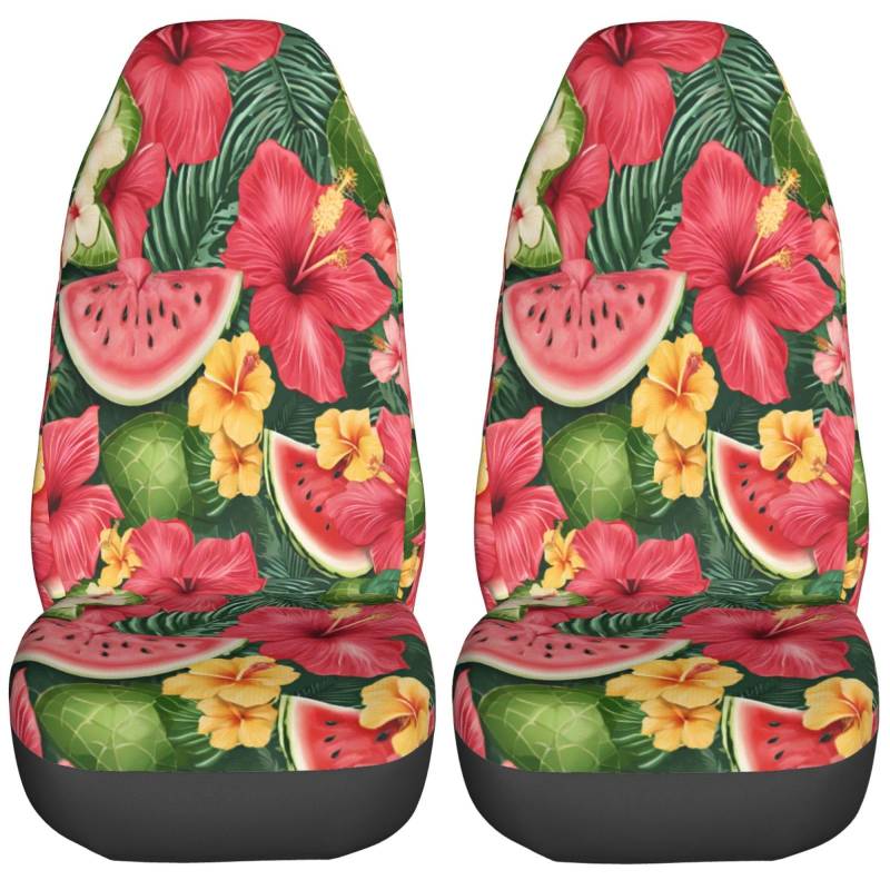 LKWs,Autos,Sitzbezug Sommerzeit Wassermelone Tropica Wasserdicht Autositz-Protektor für Jagd,Outdoor,Daily Commute von Generic