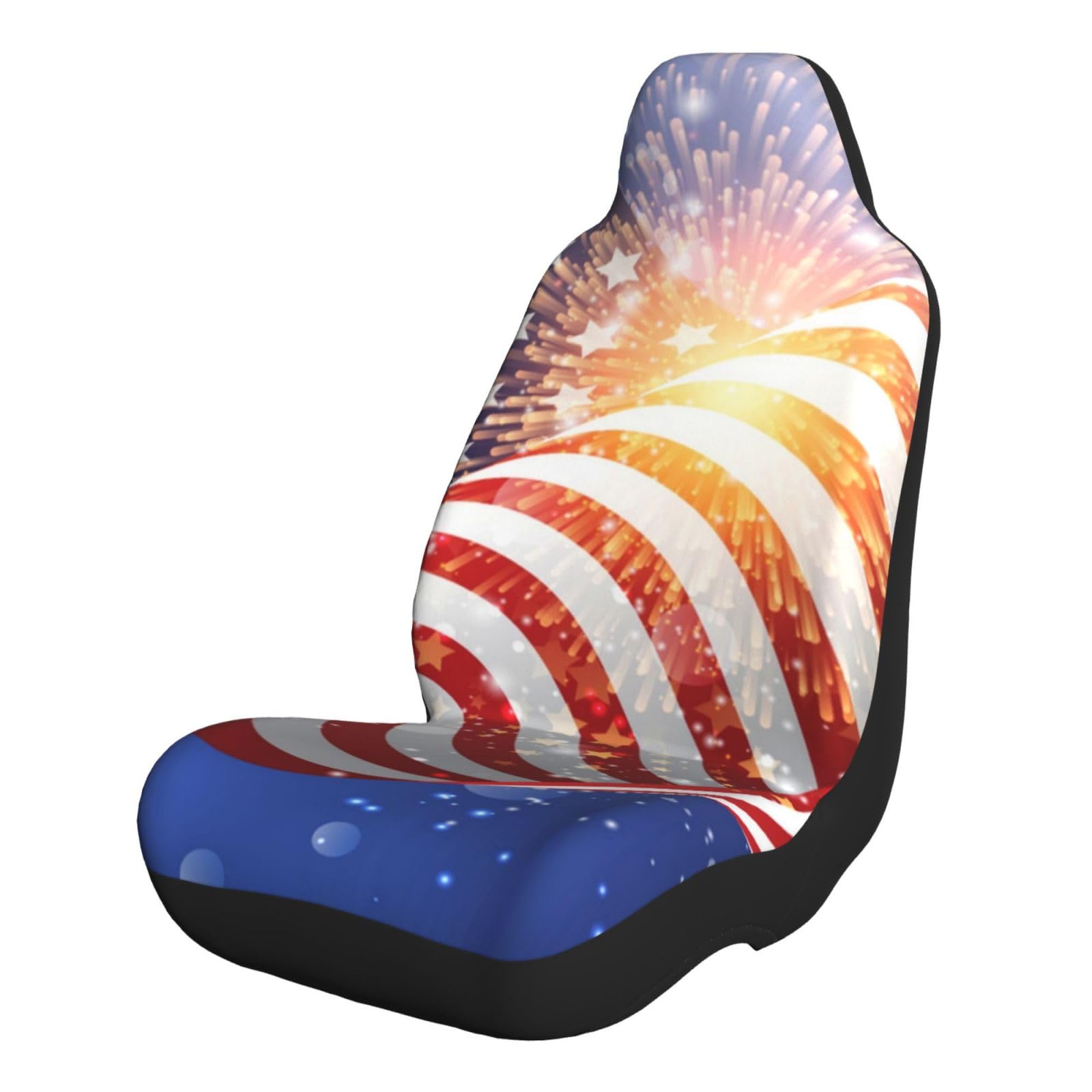 LKWs,SUVs Sitzschoner rot blau weiß amerikanische Flagge Atmungsaktiv Sitzgurt-Polster für Damen,Jagd,Haustiertransport LKWs,SUVs Sitzschoner rot blau weiß amerikanische Flagge Atmungsaktiv Sitzgurt-Polster für Damen,Jagd,Haustiertransport von Generic