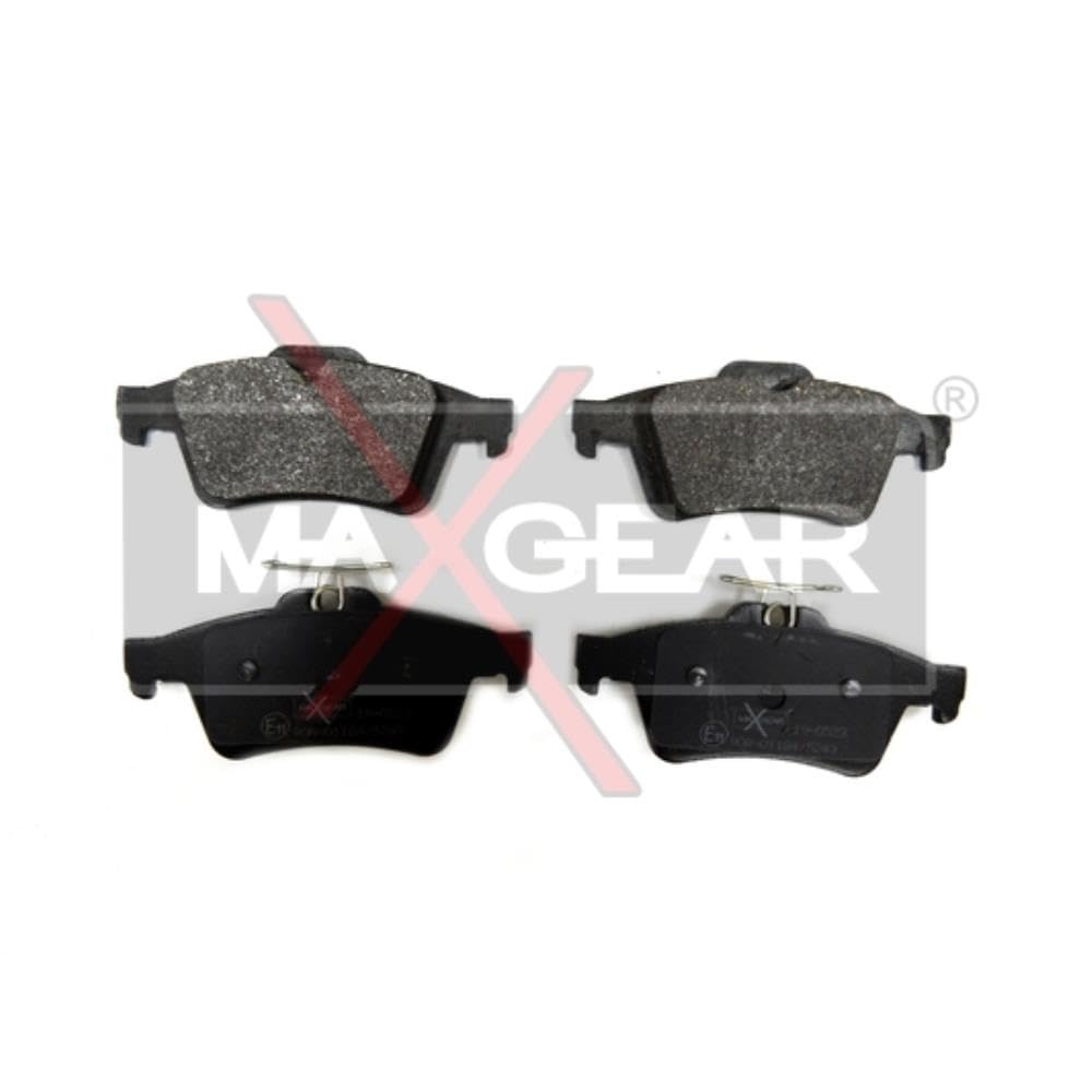 MAXGEAR Bremsen Set Bremsscheiben Scheibenbremsen Ø280 Voll hinten + Bremsbeläge Bremsklötze für V40 Schrägheck V50 C30 C70 II Cabriolet S40 Focus C-Max von Generic