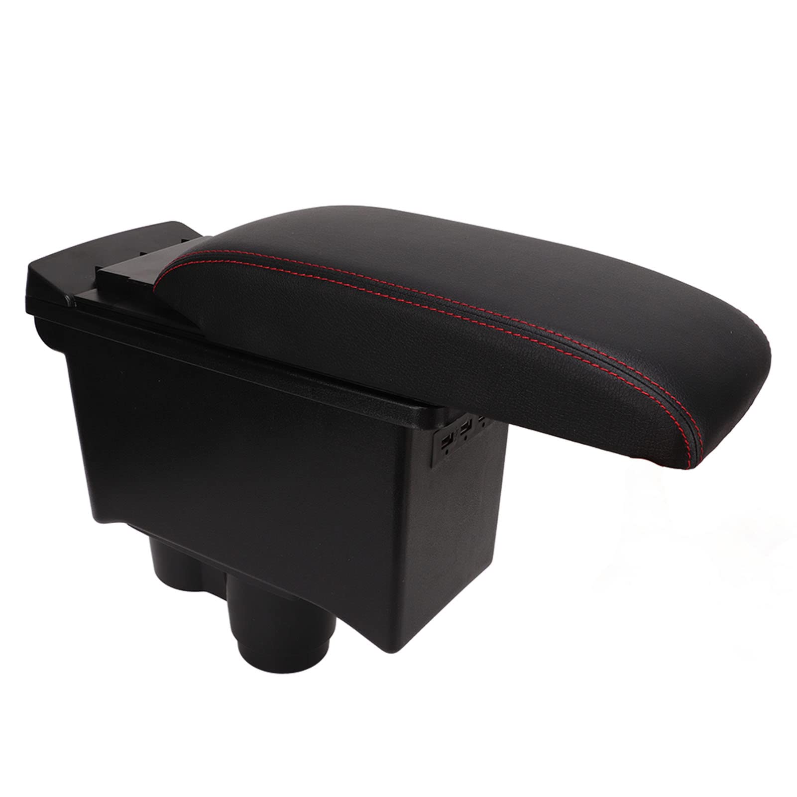 Mittelkonsolen-Armlehnenbox mit 3 USB-Anschlüssen, Doppellagige Aufbewahrung für Duster 2019–2022 Mittelkonsolen-Armlehnenbox mit 3 USB-Anschlüssen, Doppellagige Aufbewahrung für Duster 2019–2022 von Generic