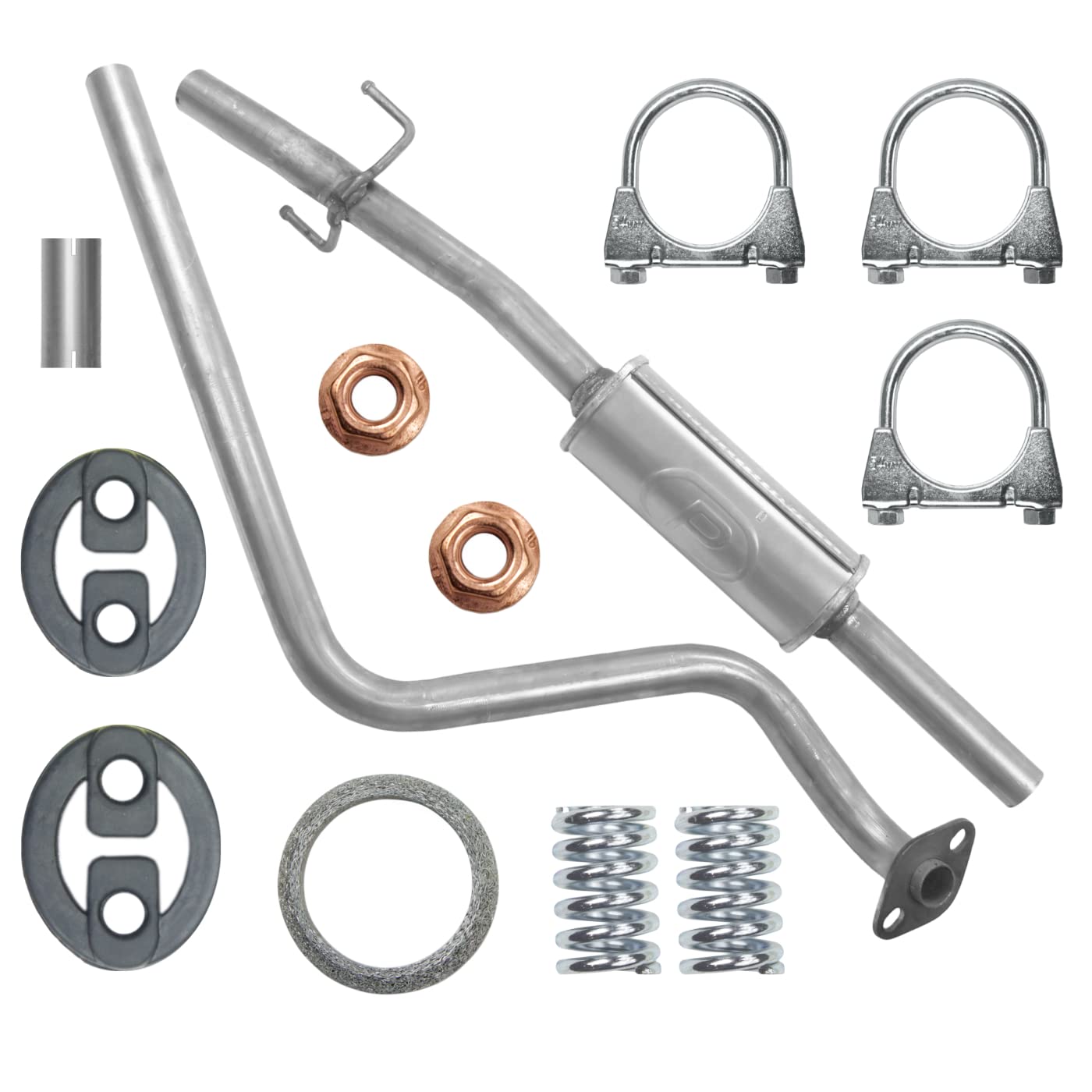 Mitteltopf Auspuff Mittelschalldämpfer für Toyota Yaris 1 I P1 Schrägheck 1.0 Mitteltopf Auspuff Mittelschalldämpfer für Toyota Yaris 1 I P1 Schrägheck 1.0 von Generic
