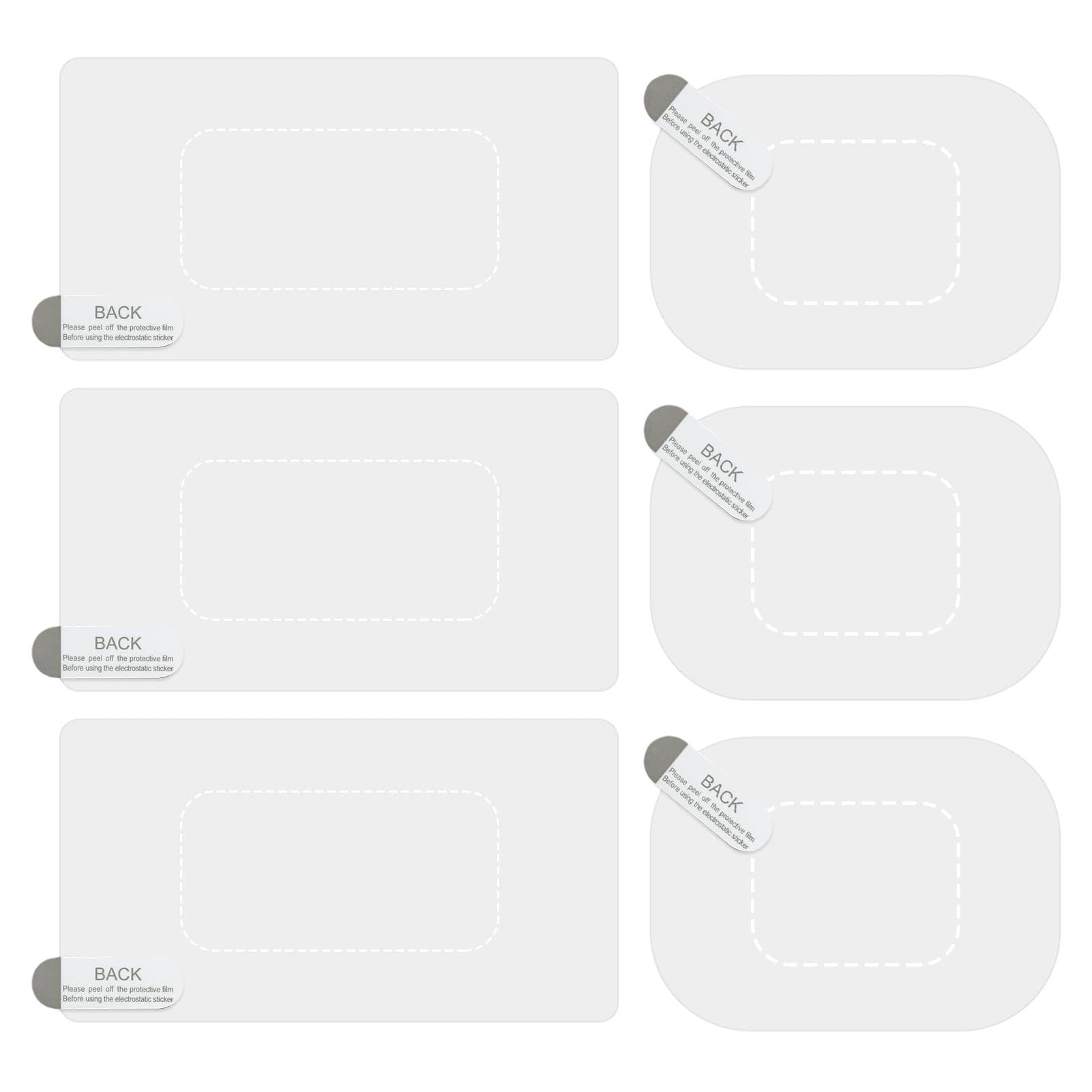 Montageaufkleber für Armaturenbrettkamera, transparente Folie für Armaturenbrettkamera, elektrostatische Montageaufkleber, transparent, elektrostatischer Klebstoff, elektrostatische Aufkleber Montageaufkleber für Armaturenbrettkamera, transparente Folie für Armaturenbrettkamera, elektrostatische Montageaufkleber, transparent, elektrostatischer Klebstoff, elektrostatische Aufkleber von Generic