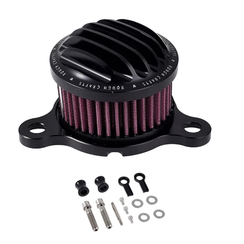 Motorrad-Aluminium-Luftfilter-Ansaugfiltersystem-Kit für Harley XL883/1200 X48 Motorrad-Aluminium-Luftfilter-Ansaugfiltersystem-Kit für Harley XL883/1200 X48 von Generic