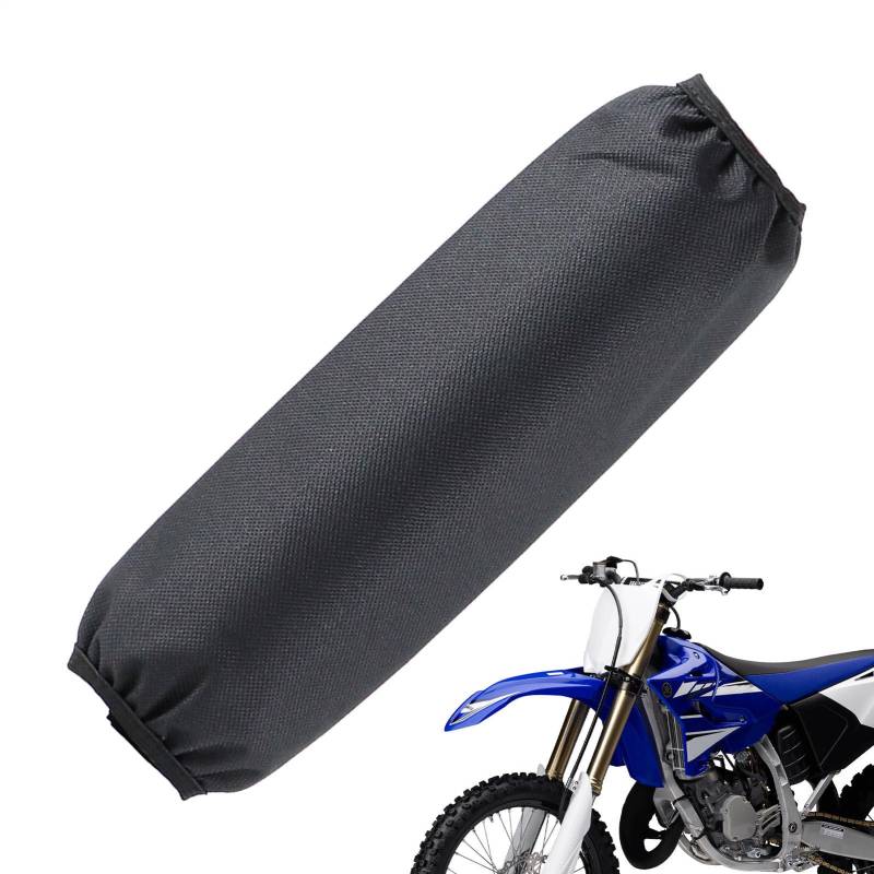 Motorrad -Frontgabel -Abdeckung - Stoßhärte Der Stoßziträder, Gabelrohr Wraps | Durabble Staubfeste Wachen Mit Stretchmaterial, Protection Shield Für Wanderfahrmotorräder Gabeldichtungsleistung von Generic
