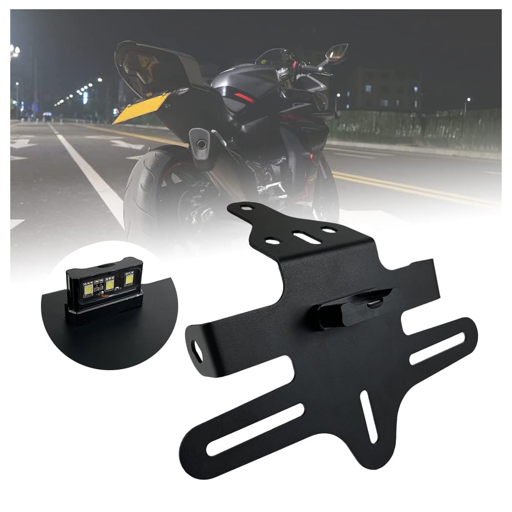 Motorrad Kennzeichenhalter Rücklicht Halterung Ordentlich Fender Eliminator für CFMOT 450SR CF Moto 450 SR CF450SR Zubehör Motorrad Kennzeichenhalter Rücklicht Halterung Ordentlich Fender Eliminator für CFMOT 450SR CF Moto 450 SR CF450SR Zubehör von Generic