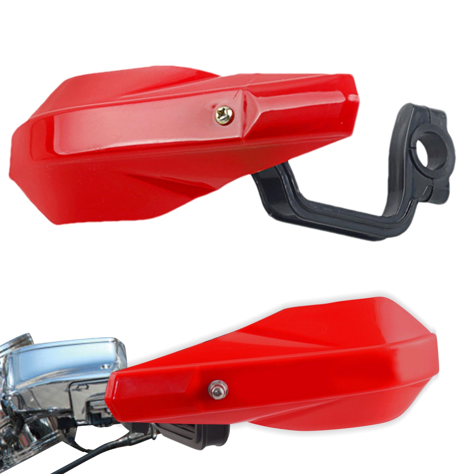 Motorrad-Lenkerschutz – Universeller Handschutz, Hebelschutz zum Fahren | Windschott für Fahrrad, Roller, oder Offroad, stoßfester Schutz Motorrad-Lenkerschutz – Universeller Handschutz, Hebelschutz zum Fahren | Windschott für Fahrrad, Roller, oder Offroad, stoßfester Schutz von Generic