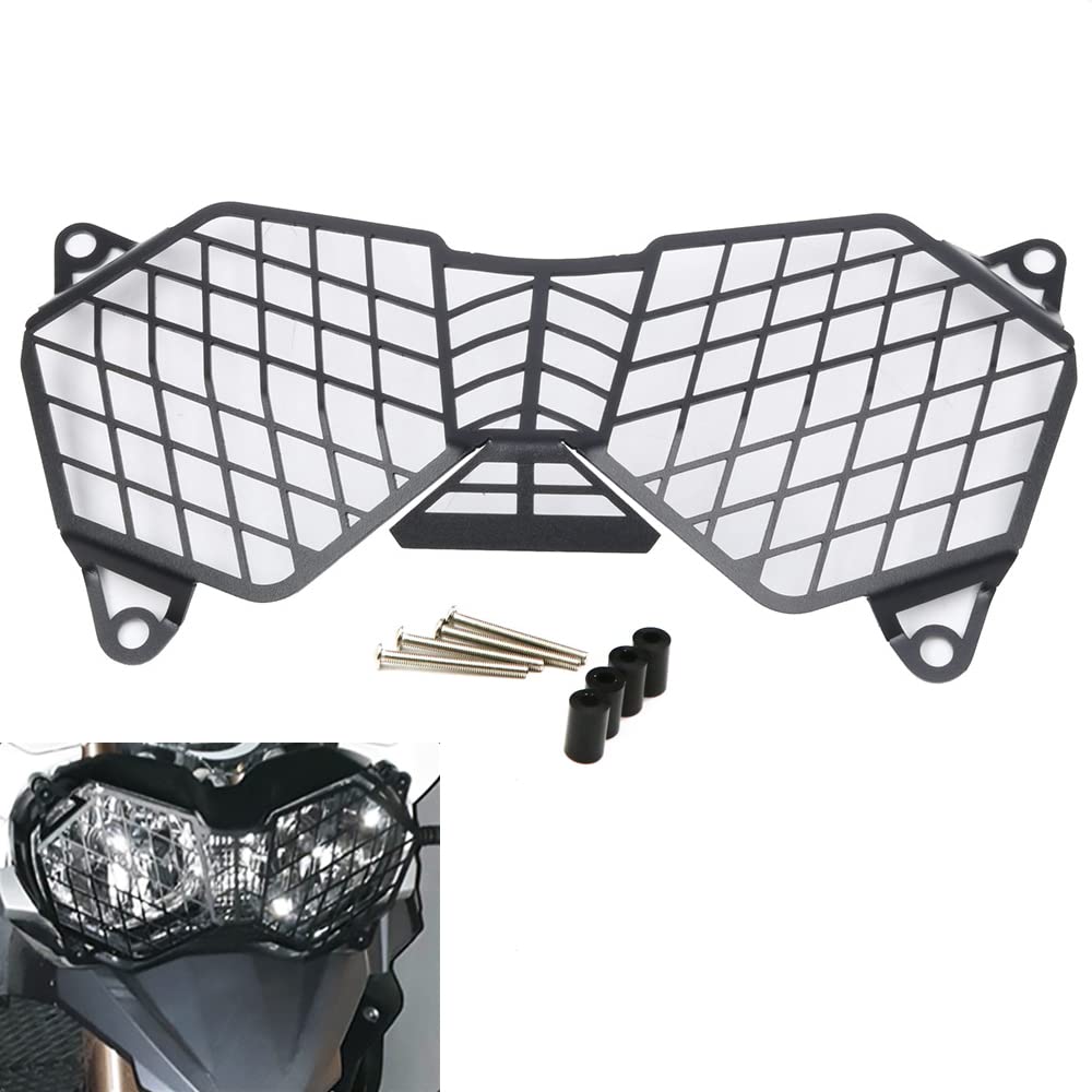 Motorrad Scheinwerfer Kühlergrill Lichtabdeckung für Triumph Tiger 800 XC XCX XR XRX 2010 - 2017(A) von Generic