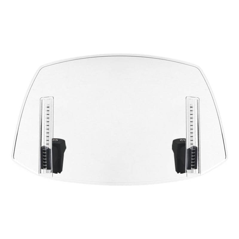 Motorrad Windschutzscheibe - Motorrad Windabweiser, Motorrad Windschutzscheibe Verlängerung | Motorrad Windschutzscheibe Verlängerung Spoiler Transparent Windabweiser für Sc Sonnenschutz von Generic