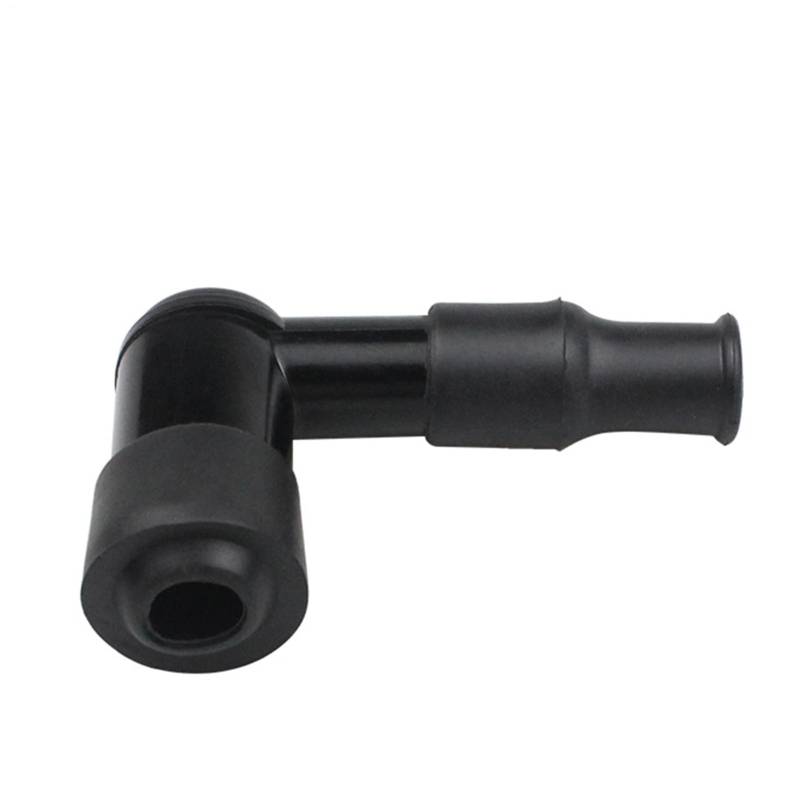 Motorradblitz-Zündkerzenkappe, Zündkappe für große Motorräder, Motorrad-Ellbogen-Flash-Zündkerzenkappe, Motorrad-Zündkerze-Kappe Multipurpose Elbow Flash Zündkerze, einfach zu bedienende Zündkerzenkap von Generic